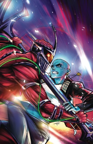MIGHTY MORPHIN #8 CVR B LEGACY VAR CARLINI