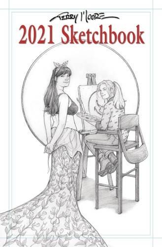 TERRY MOORE 2021 SKETCHBOOK (9781892597847)