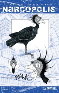 NARCOPOLIS #4 DESIGN SKETCH VAR