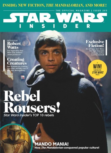 STAR WARS INSIDER #203 NEWSSTAND ED