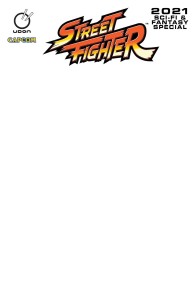 STREET FIGHTER 2021 SCIFI FANTASY SPECIAL #1 CVR C BLANK SKETCH