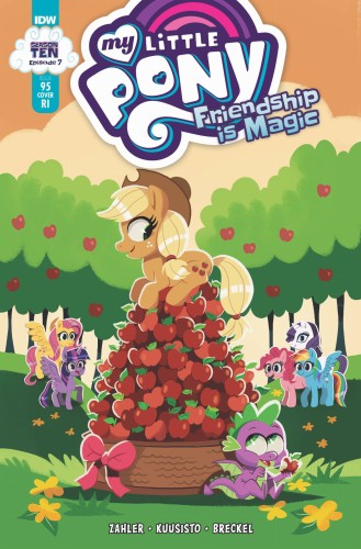 MY LITTLE PONY FRIENDSHIP IS MAGIC #95 10 COPY INCV ERIN HUNTING