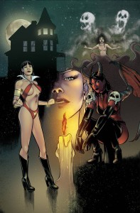 VAMPIRELLA VS PURGATORI #1 7 COPY SARRASECA VIRGIN FOC INCV
