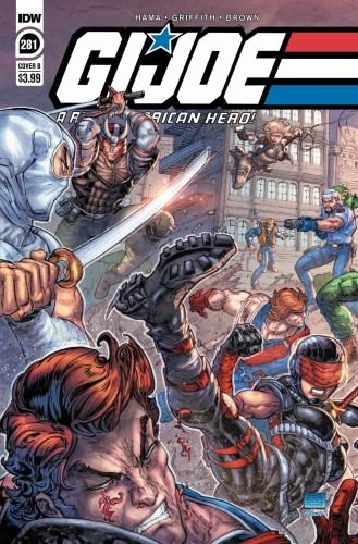 GI JOE A REAL AMERICAN HERO #281 CVR B FREDDIE WILLIAMS II