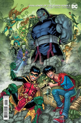 CHALLENGE OF THE SUPER SONS #2 (OF 7) CVR B NICK BRADSHAW CARD STOCK VAR