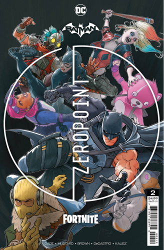 BATMAN FORTNITE ZERO POINT #2 Second Printing 2nd ptg