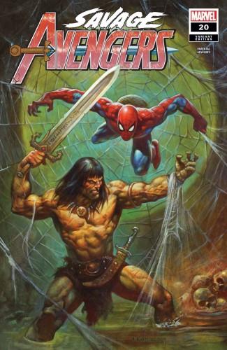 SAVAGE AVENGERS #20 HORLEY VAR
