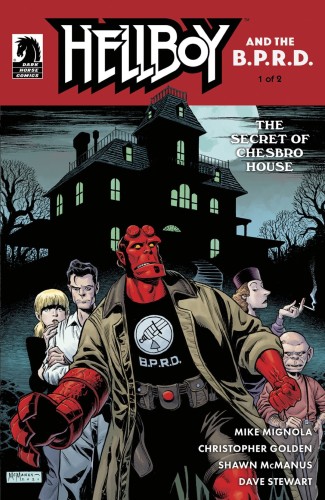 HELLBOY & BPRD SECRET OF CHESBRO HOUSE #1 (OF 2) CVR A MCMANUS