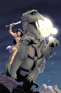 DEJAH THORIS VS JOHN CARTER OF MARS #1 CVR N MIRACOLO LTD VIRGIN