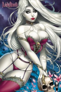 LADY DEATH TREACHEROUS INFAMY #1 (OF 2) CVR B TURNER VIOLET ED