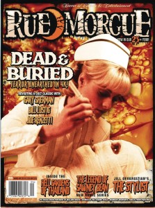 RUE MORGUE MAGAZINE #201 JULY 2021