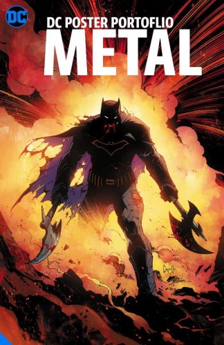 DC POSTER PORTFOLIO DARK NIGHTS METAL TP (9781779513151)