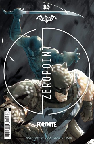 BATMAN FORTNITE ZERO POINT #3 Second Printing 2nd ptg
