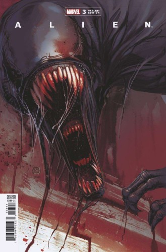 ALIEN #3 ADAM KUBERT VAR stan VF