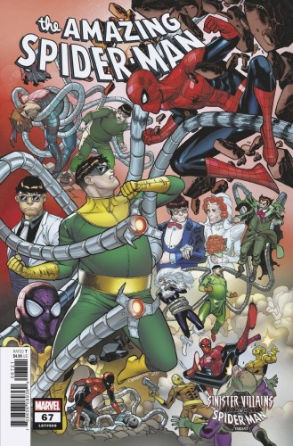 AMAZING SPIDER-MAN #67 GARRON SPIDER-MAN VILLAINS VAR