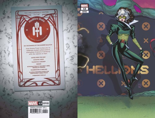 HELLIONS #12 DAUTERMAN CONNECTING VAR GALA