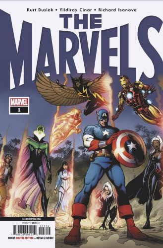 THE MARVELS #1 2ND PTG CINAR VAR