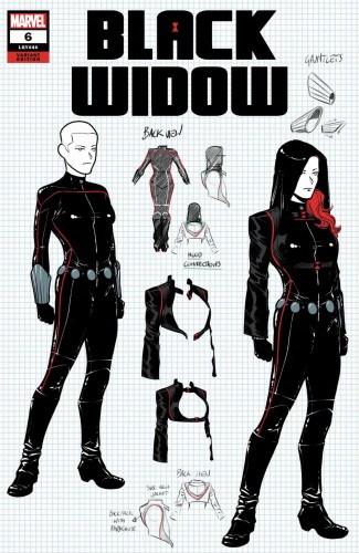 BLACK WIDOW #6 CASAGRANDE DESIGN VAR