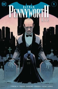 DF BATMAN PENNYWORTH #1 TOMASI SGN