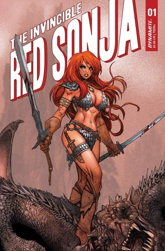 INVINCIBLE RED SONJA #1 PREMIUM MORITAT FOC VAR