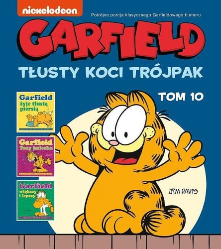 Garfield. Tłusty koci trójpak, tom 10 (9788328159181)