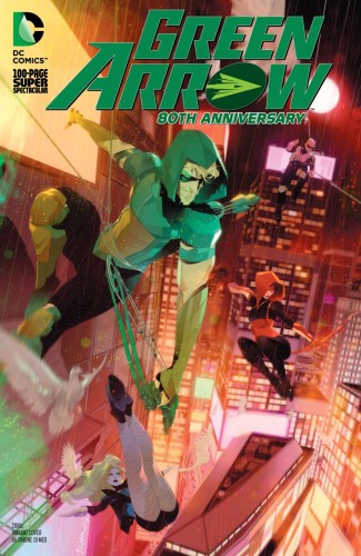 GREEN ARROW 80TH ANNIVERSARY 100-PAGE SUPER SPECTACULAR #1 CVR I SIMONE DI MEO 2010S VAR
