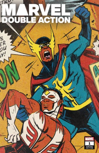 HEROES REBORN MARVEL DOUBLE ACTION #1 WU VAR