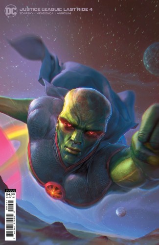 JUSTICE LEAGUE LAST RIDE #4 (OF 7) CVR B TIAGO DA SILVA CARD STOCK VAR