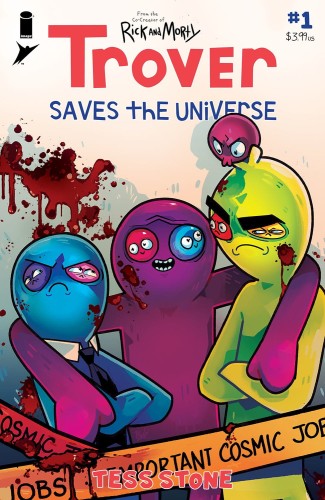 TROVER SAVES THE UNIVERSE #1 (OF 5) CVR A STONE