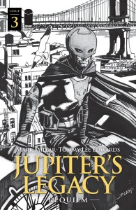 JUPITERS LEGACY REQUIEM #3 (OF 12) CVR C LEON B&W