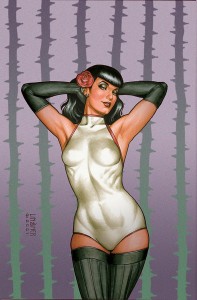 BETTIE PAGE & CURSE OF THE BANSHEE #3 CVR M LINSNER LTD VIRGIN