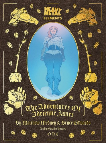 ADVENTURES OF ADRIENNE JAMES #1 (OF 12)