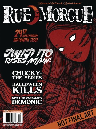 RUE MORGUE MAGAZINE #202 AUGUST 2021