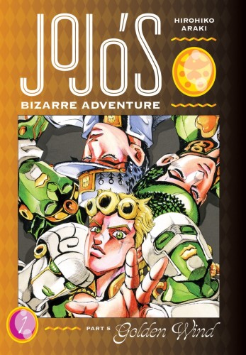 JOJOS BIZARRE ADV PT 5 GOLDEN WIND HC VOL 01 (9781974723492)