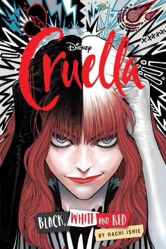 DISNEY CRUELLA MANGA BLACK WHITE & RED GN (9781974723478)