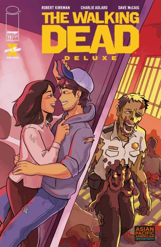 WALKING DEAD DLX #15 CVR E CHENG AAPI VAR