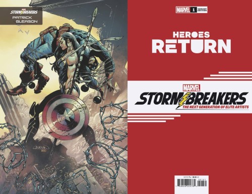 HEROES RETURN #1 GLEASON STORMBREAKERS VAR