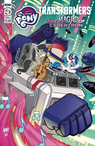 MLP TRANSFORMERS II #3 (OF 4) CVR A TONY FLEECS