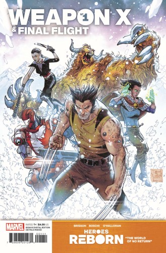 HEROES REBORN WEAPON X AND FINAL FLIGHT #1