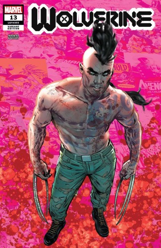 WOLVERINE #13 JIMENEZ PRIDE MONTH VAR GALA