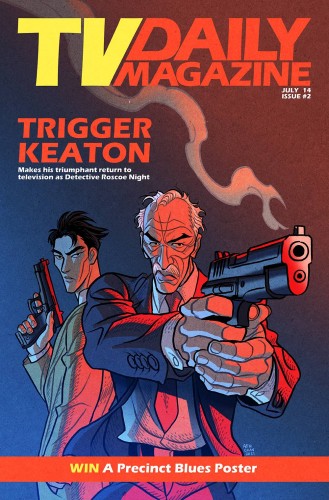 SIX SIDEKICKS OF TRIGGER KEATON #2 CVR B CHAN
