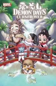 DEMON DAYS CURSED WEB #1 GARBOWSKA VAR