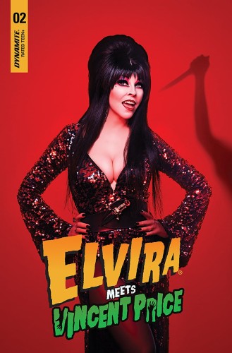 ELVIRA MEETS VINCENT PRICE #2 CVR D PHOTO