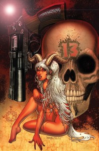 CHAOS METAL CVR COMICS LADY DEMON #1