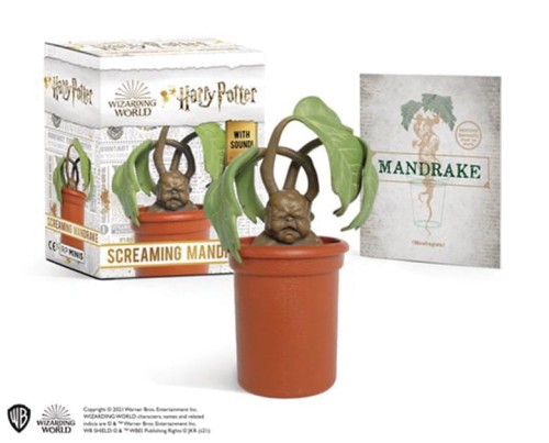 HARRY POTTER SCREAMING MANDRAKE KIT (9780762474776)