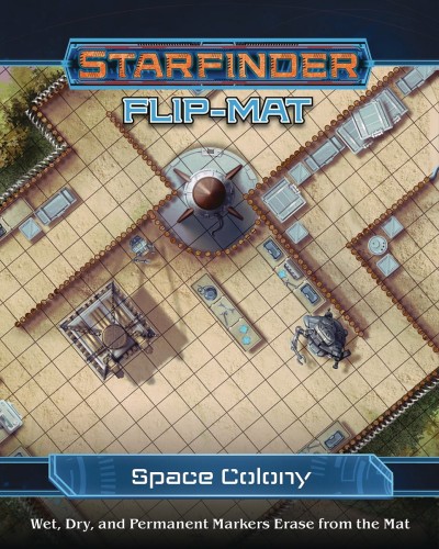 STARFINDER FLIP-MAT SPACE COLONY