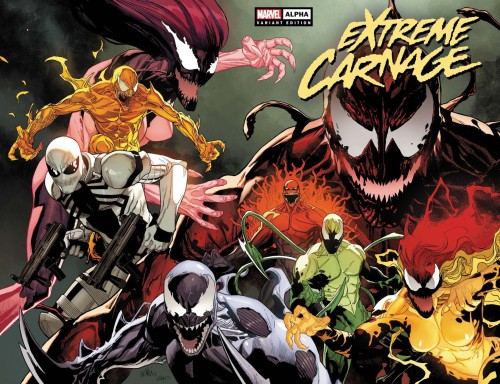 EXTREME CARNAGE ALPHA #1 YU WRPAD VAR