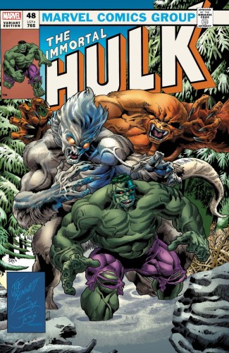 IMMORTAL HULK #48 BENNETT HOMAGE VAR