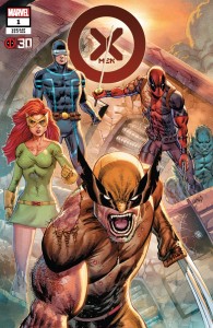 X-MEN #1 LIEFELD DEADPOOL 30TH VAR