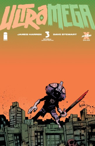 ULTRAMEGA BY JAMES HARREN #3 2ND PTG CVR A